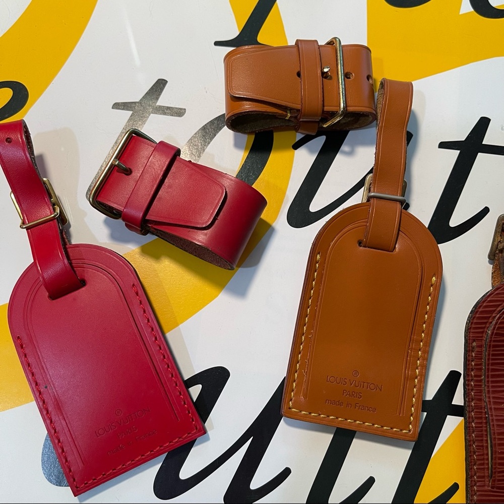 Rare Louis Vuitton Luggage Tags
& Poignet Sets (Price per 1 Set Each) - Picture 6 of 12